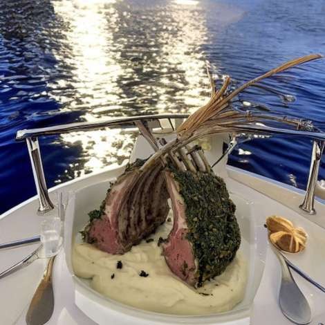 Food onboard Coraggio # 4