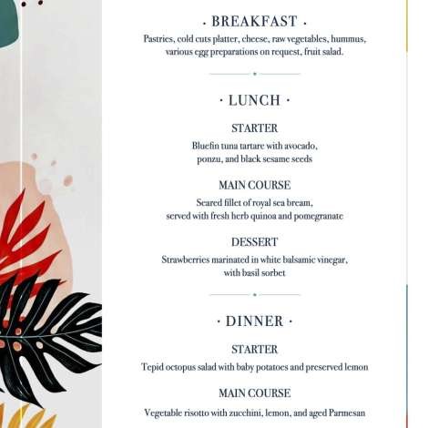 Food onboard Sunliner X # 3